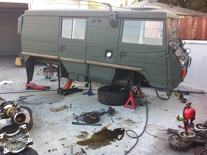 at this point a started getting worried if i was going t be able to remember how to put it all back together!