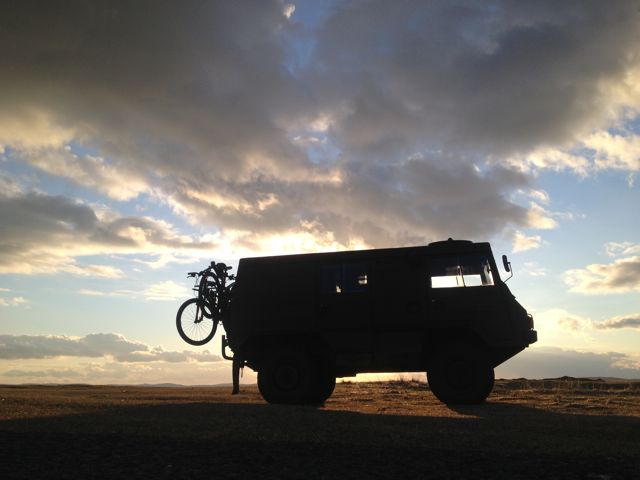 Sky over Pinzgauer