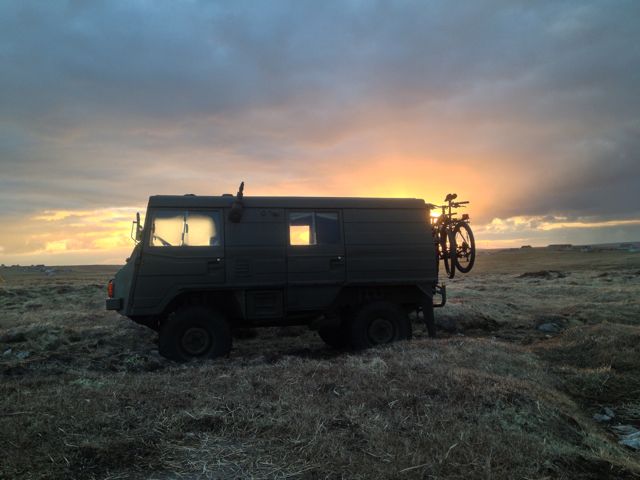 Sunset Isle of Lewis